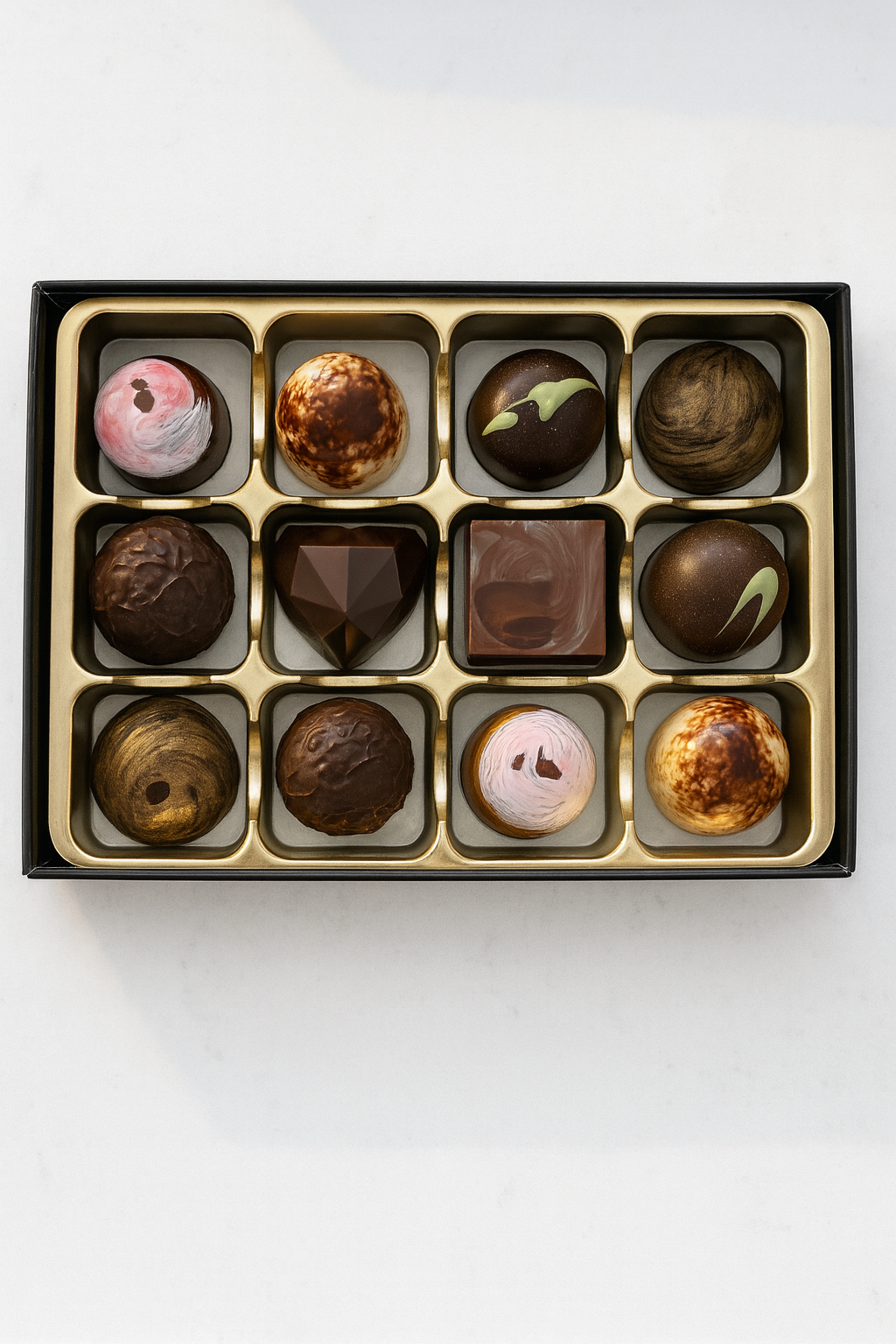 Luxury Festive Selection – Assorted Handmade Chocolates